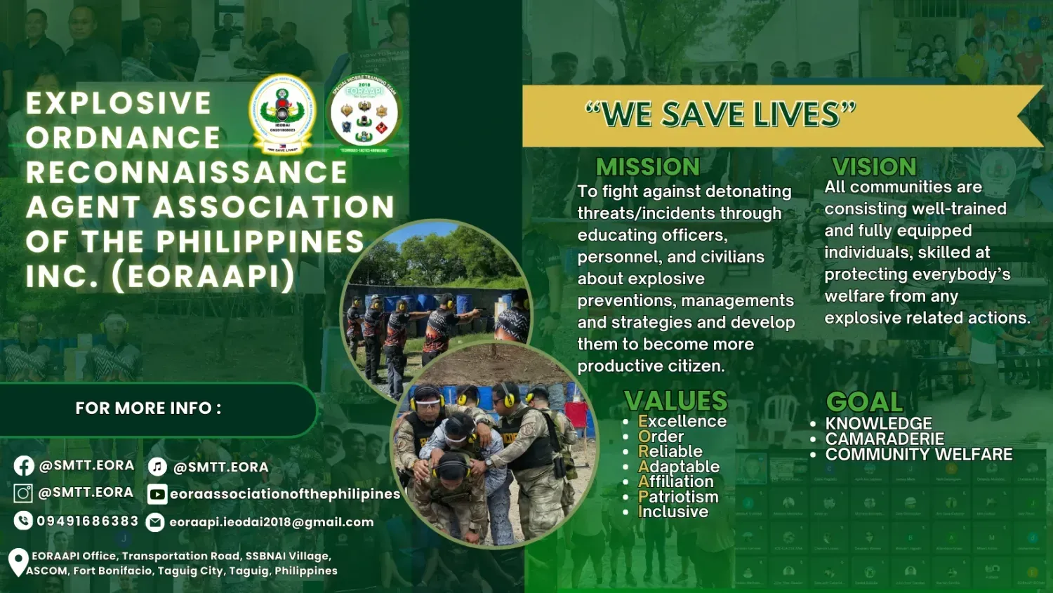 EORAAPI Contact Details