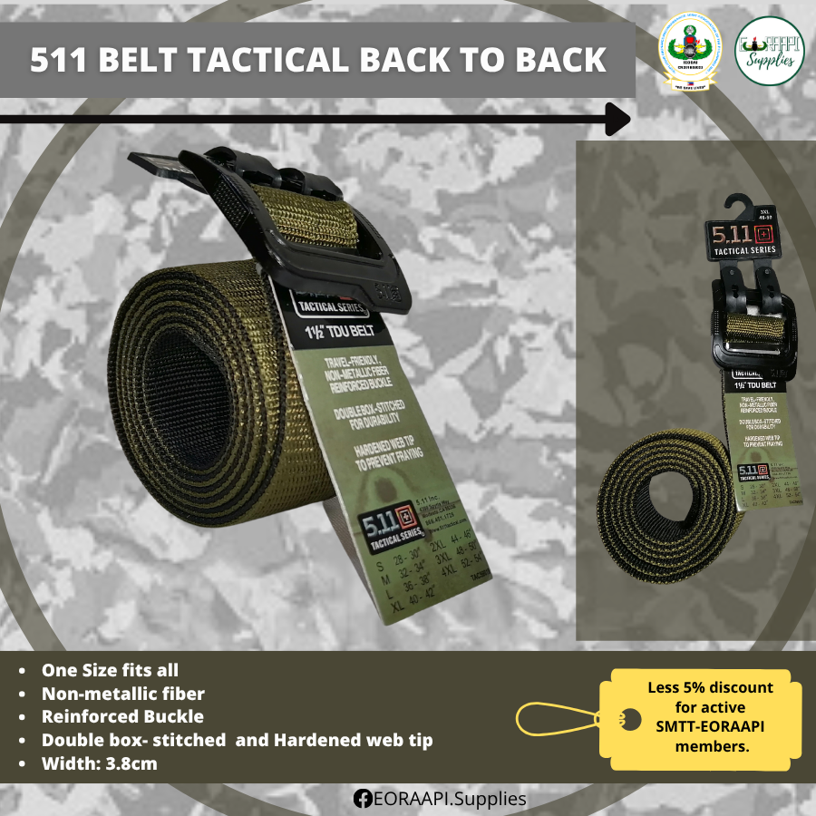 belt tactical back to back