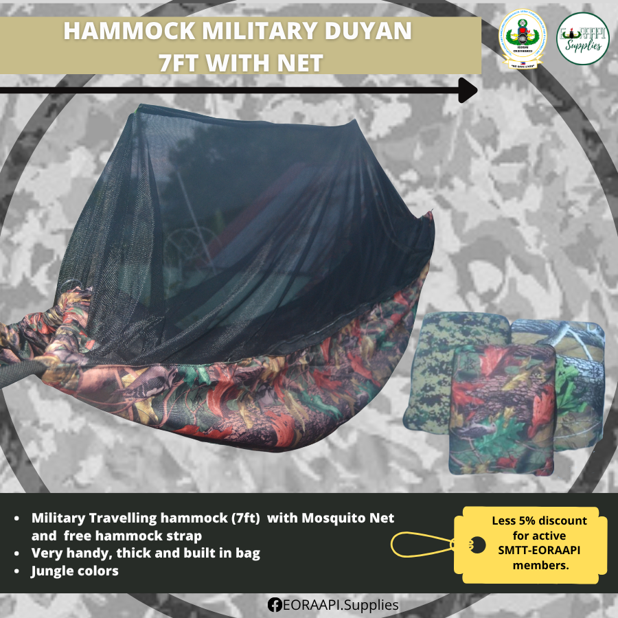 hammock military duyan 7ft with net