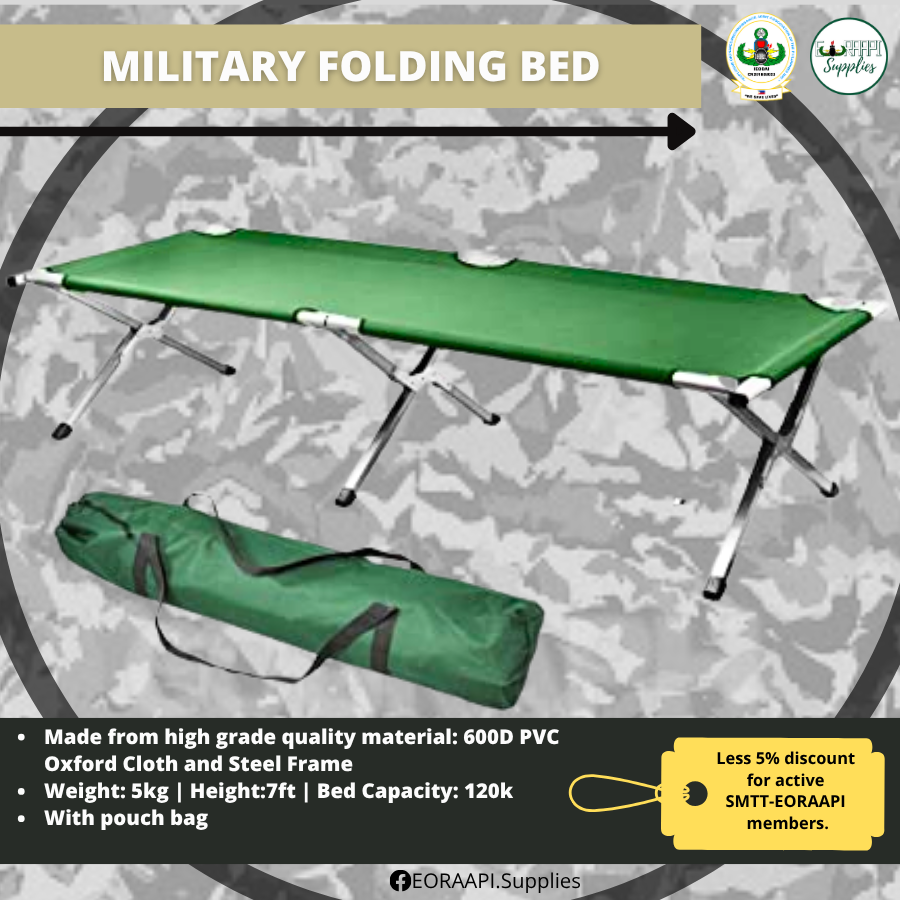 military folding bed