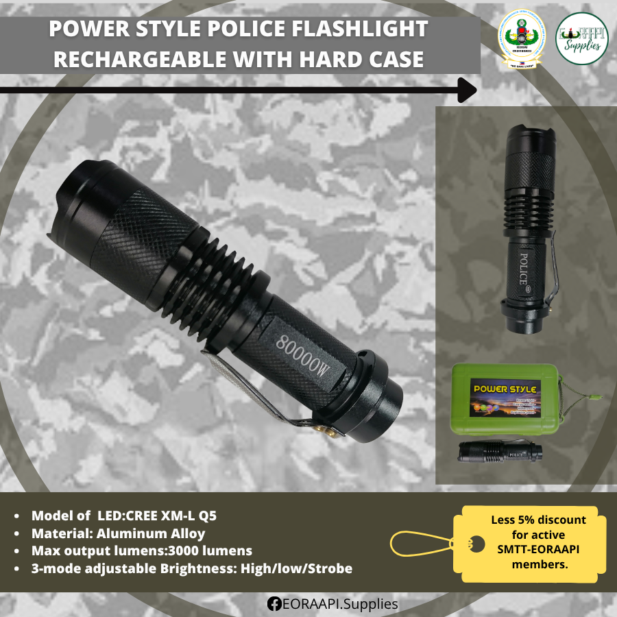powerstyle police flashlight